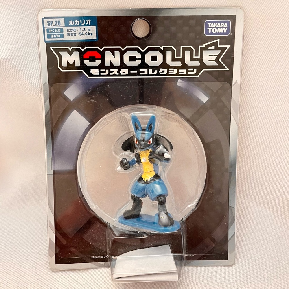 Takara Tomy Pokemon Toy Action Figure Monster Collection Moncolle MS-10 Lucario